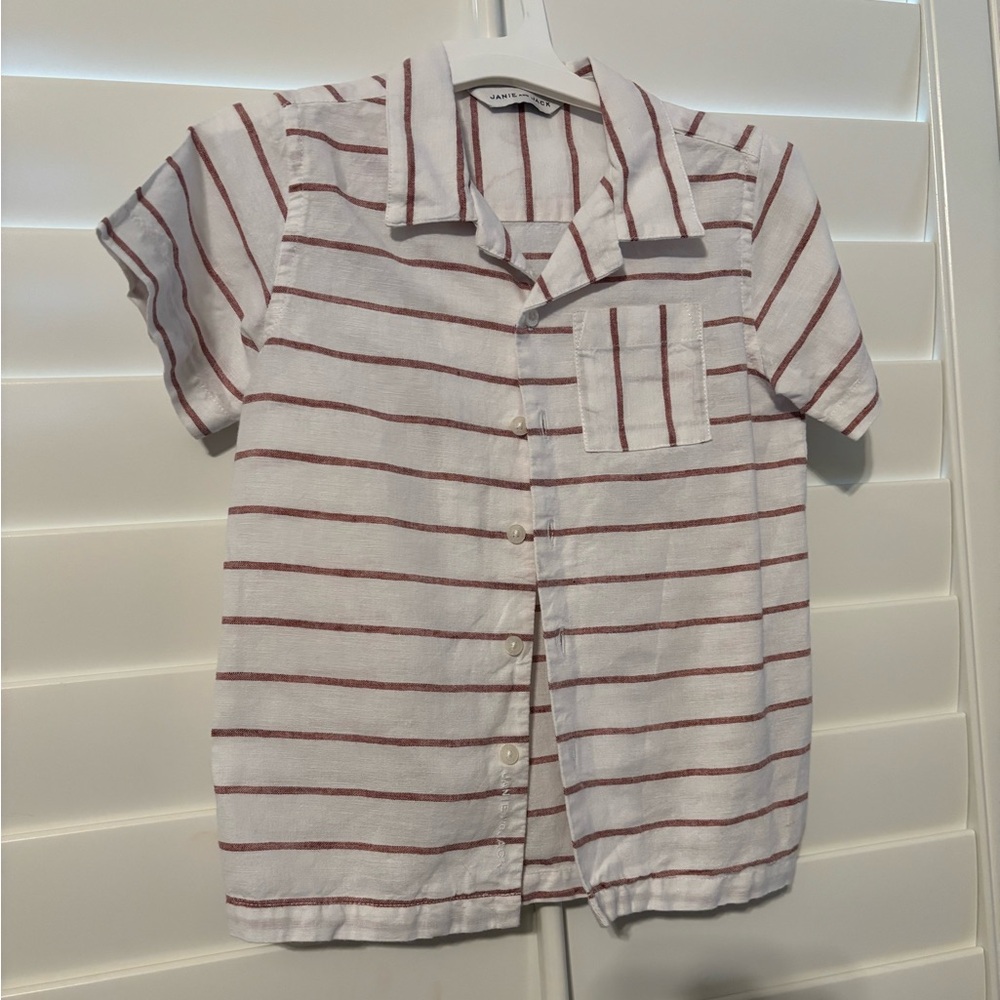 Janie & Jack linen shirt